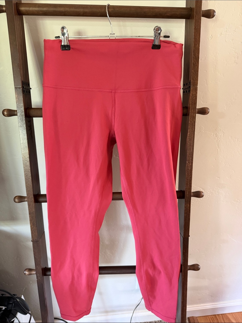 High-Rise Pink Active Leggings